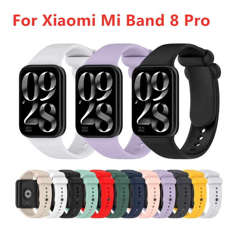 Android Smartwatch Accessories - Silicone Strap for Xiaomi Mi Band