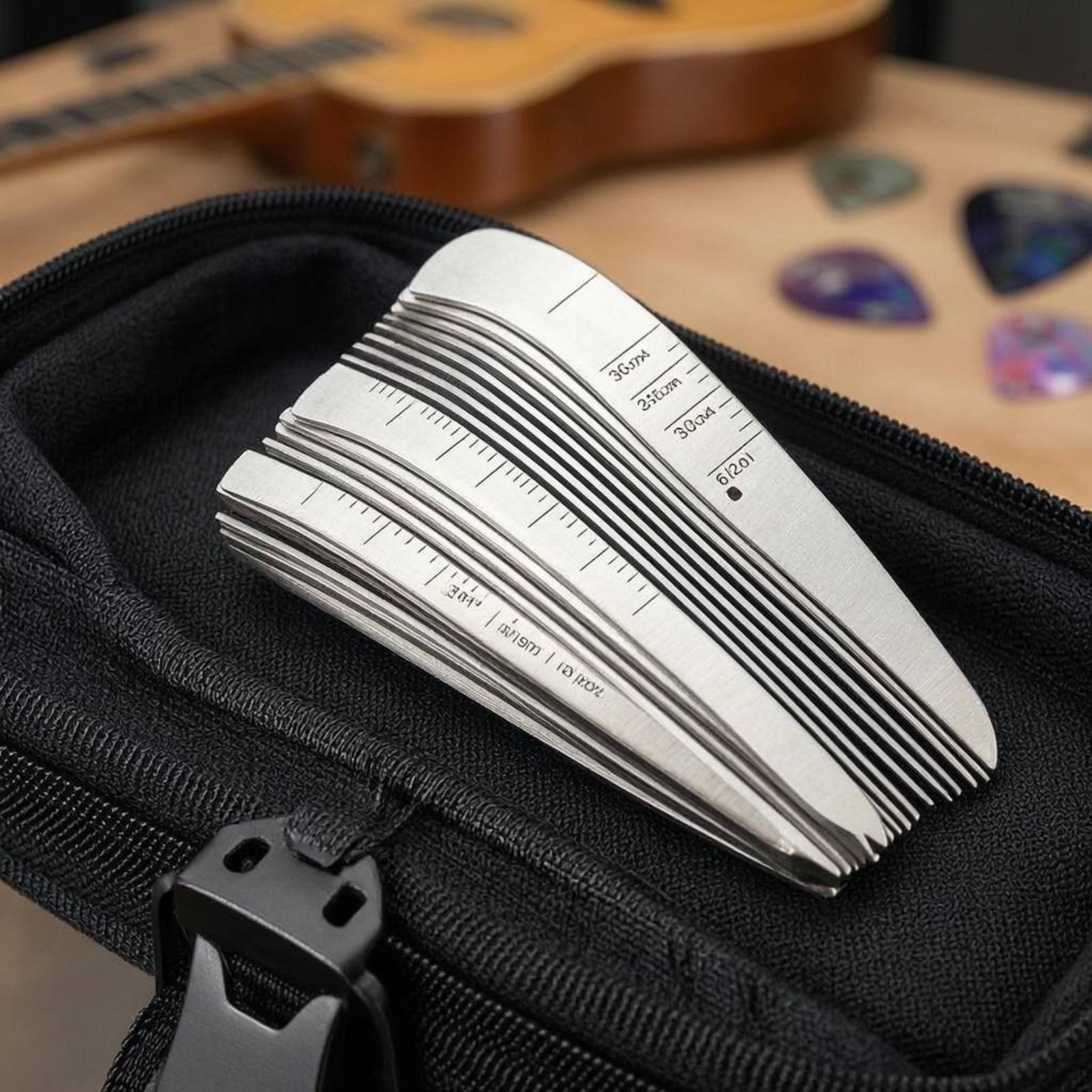 Tool Kit Strap Change - Guitar Repair Toolkit Black Zippered Case