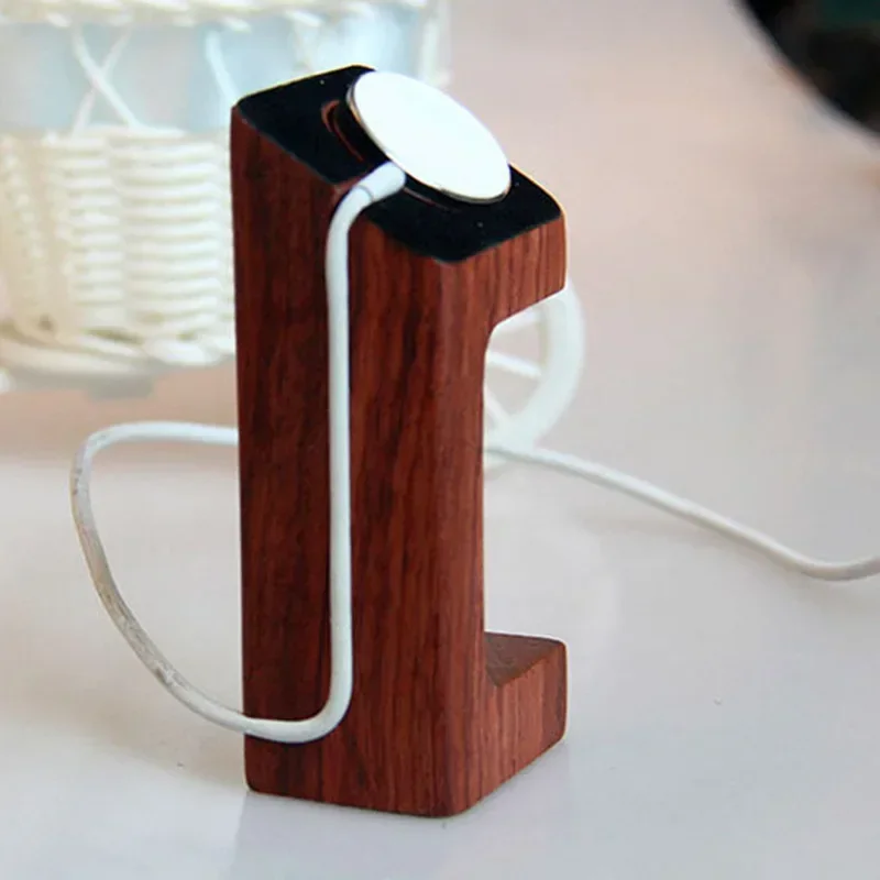 Wooden Apple Watch Charger Sta - Apple Smartwatch Accessories avis et prix