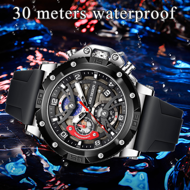 LIGE Top Brand Luxury Men Watc - Smartwatch Nexus avis et prix