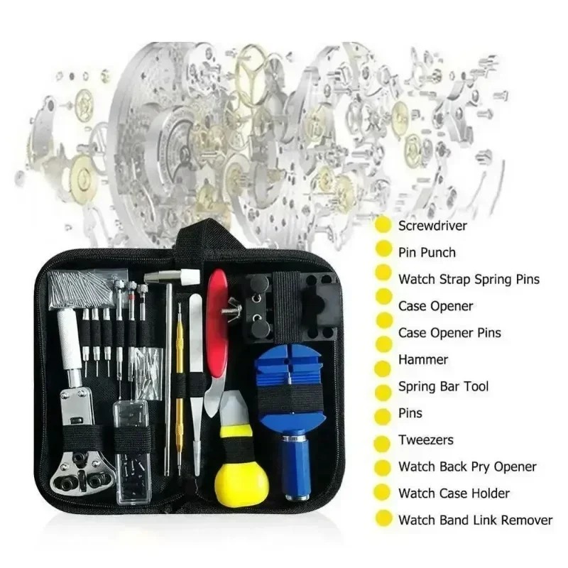 147Pcs Watch Repair Tool Set W - Tool Kit Strap Change avis et prix