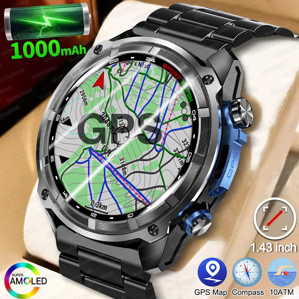 T-Rex3 Pro GPS Offline Map 100 - Smartwatch Nexus avis et prix