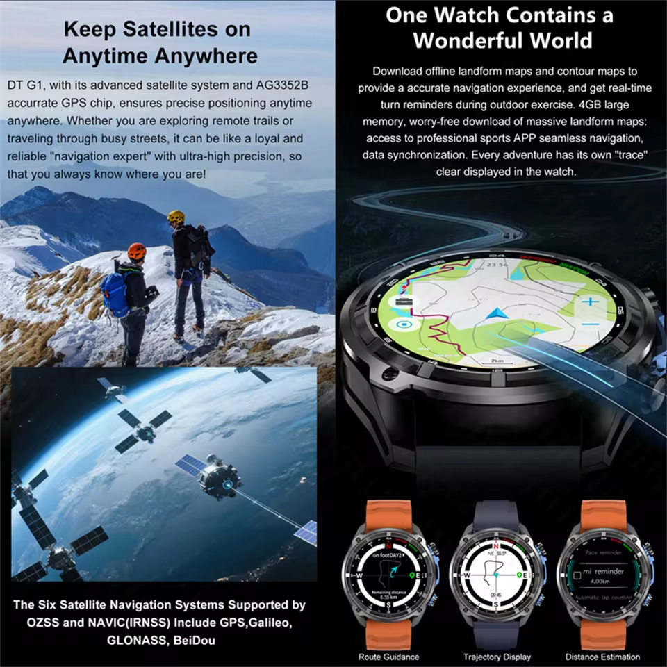 T-Rex3 Pro GPS Offline Map 100 - Smartwatch Nexus avis et prix