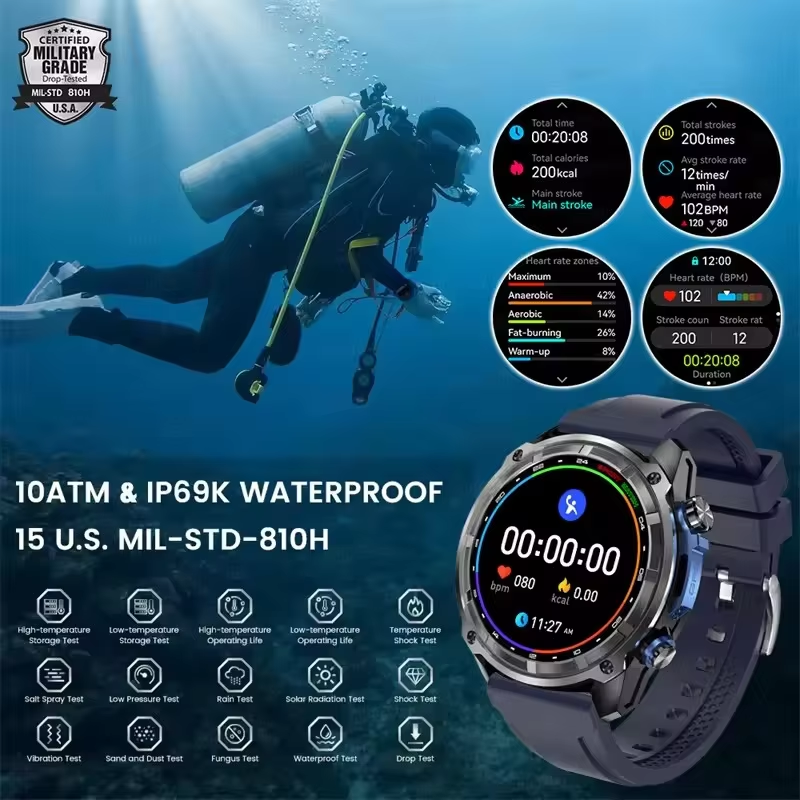 T-Rex3 Pro GPS Offline Map 100 - Smartwatch Nexus avis et prix