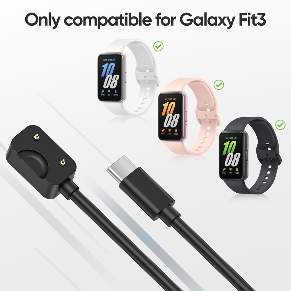 Black USB-C Charging Cord for  - Best Smartwatch Accessories avis et prix