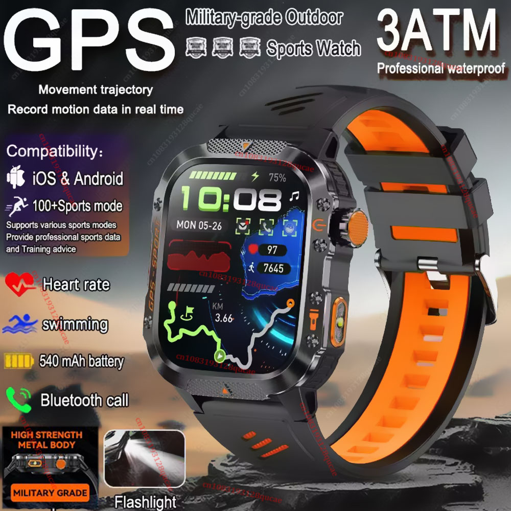 2026 Military Outdoor Smart Wa - Smartwatch X12 avis et prix