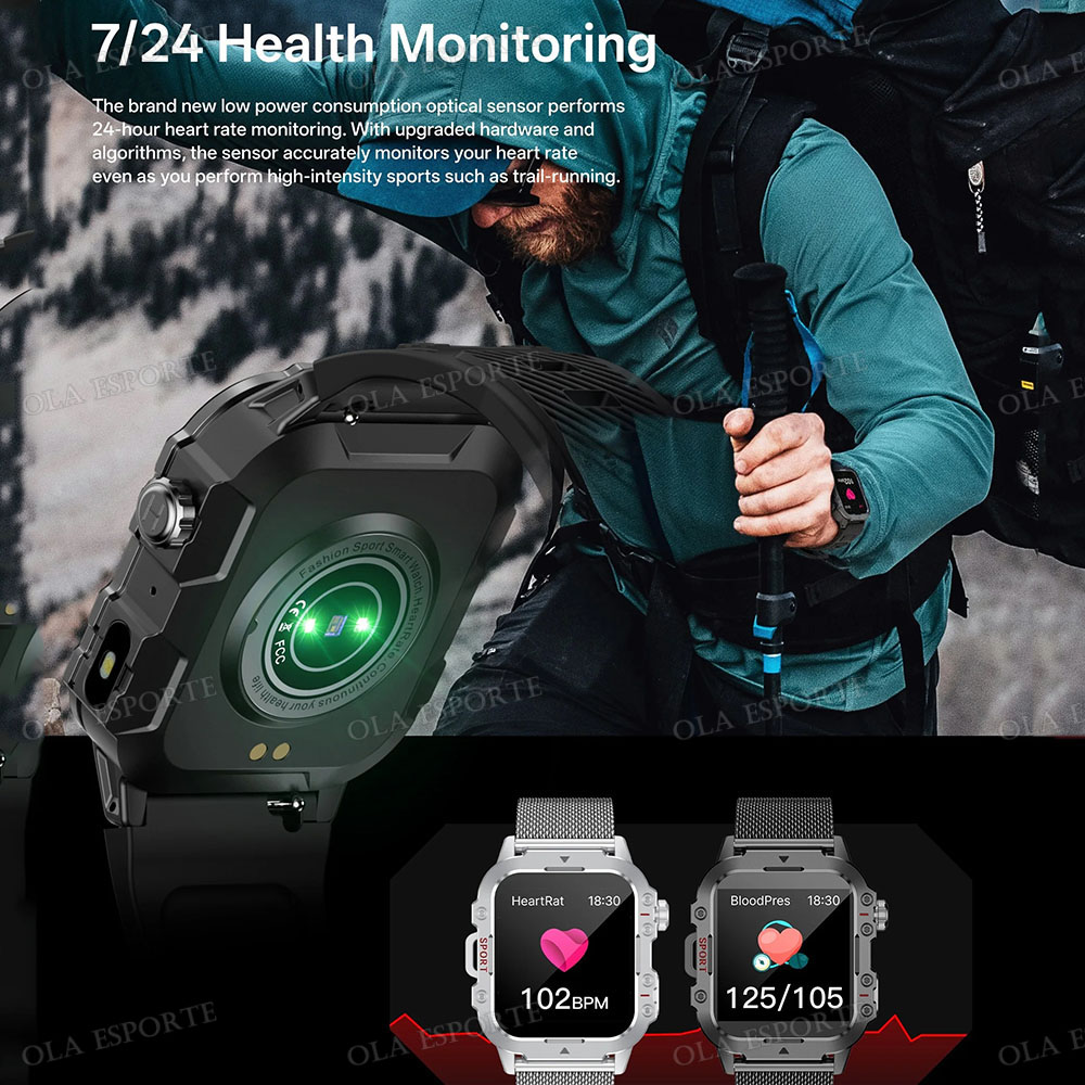 2026 Military Outdoor Smart Wa - Smartwatch X12 avis et prix