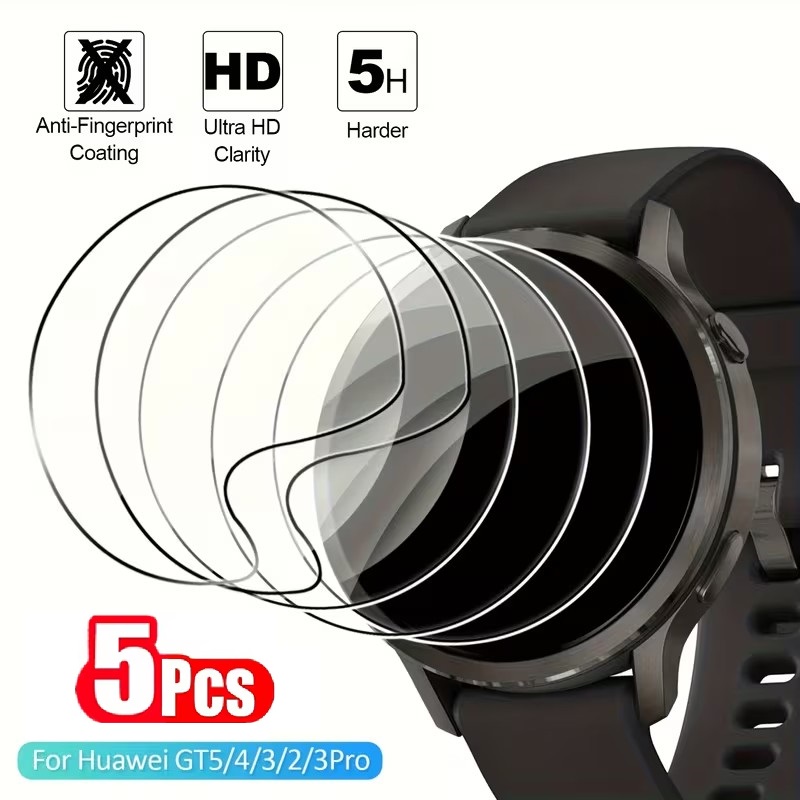 1-5Pcs Hydrogel Screen Protect - Huawei Smartwatch Accessories avis et prix