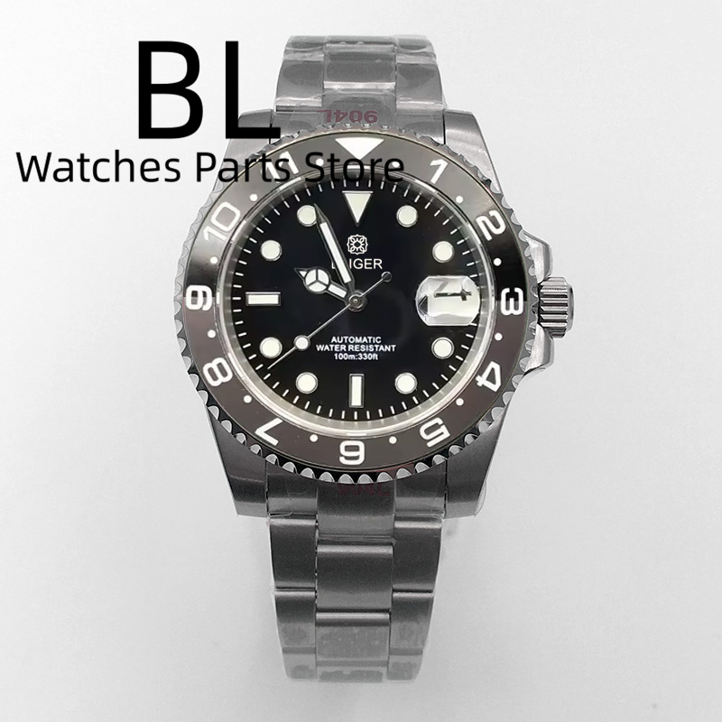 BLIGER 40mm Men's Watch NH35 A - Ceramic Link Bracelet avis et prix