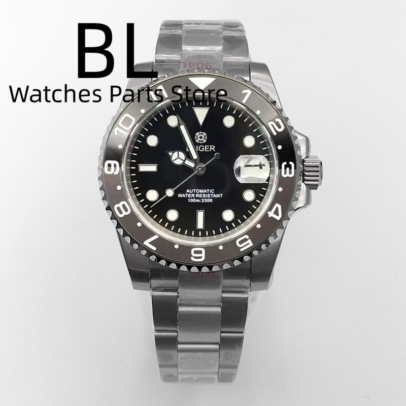 BLIGER 40mm Men's Watch NH35 A - Ceramic Link Bracelet avis et prix