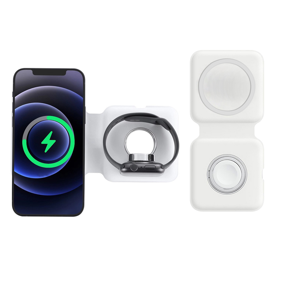 2IN1 Magnetic Wireless Charger - Smartwatch X12 avis et prix