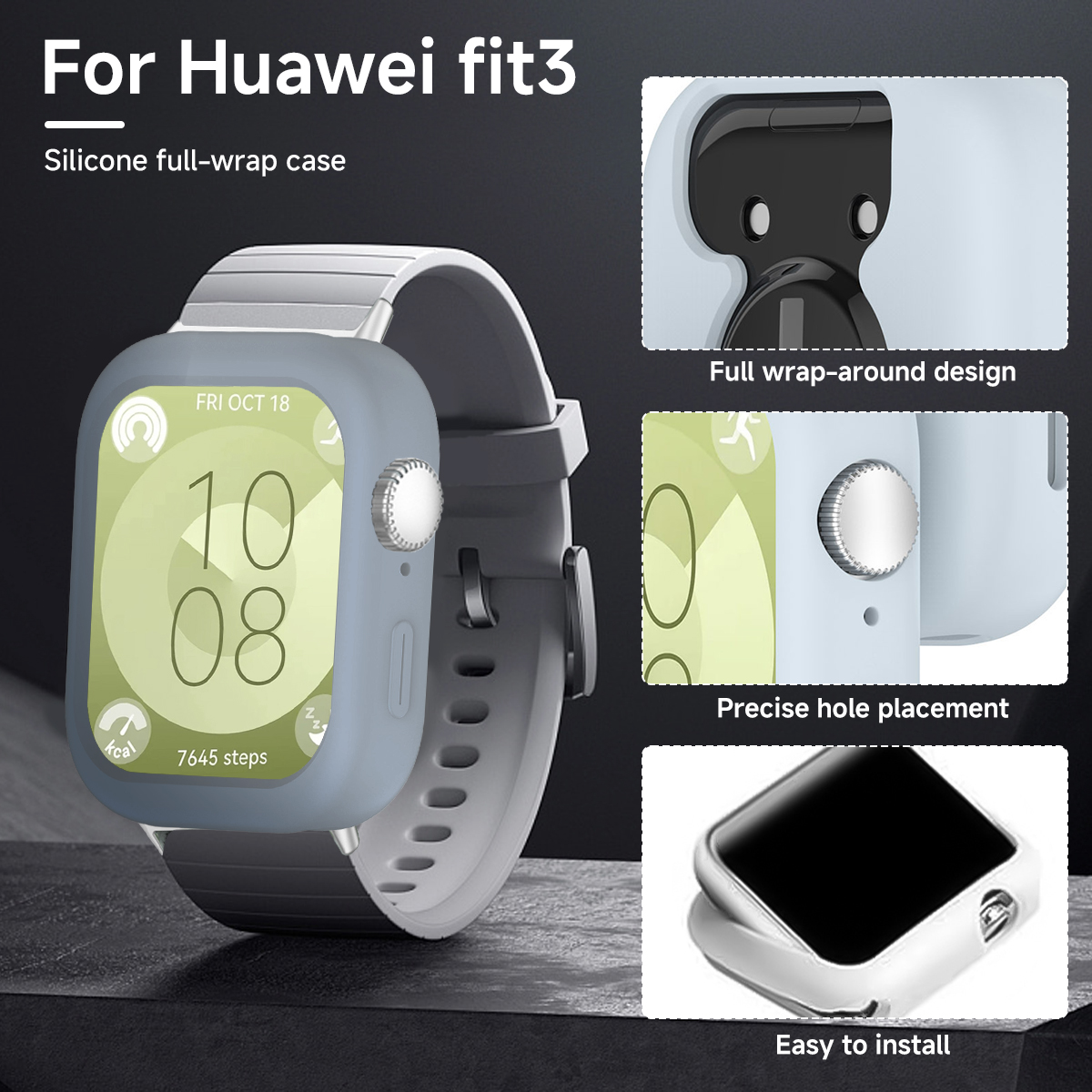 TPU Silicone Case For Huawei W - Huawei Smartwatch Accessories avis et prix
