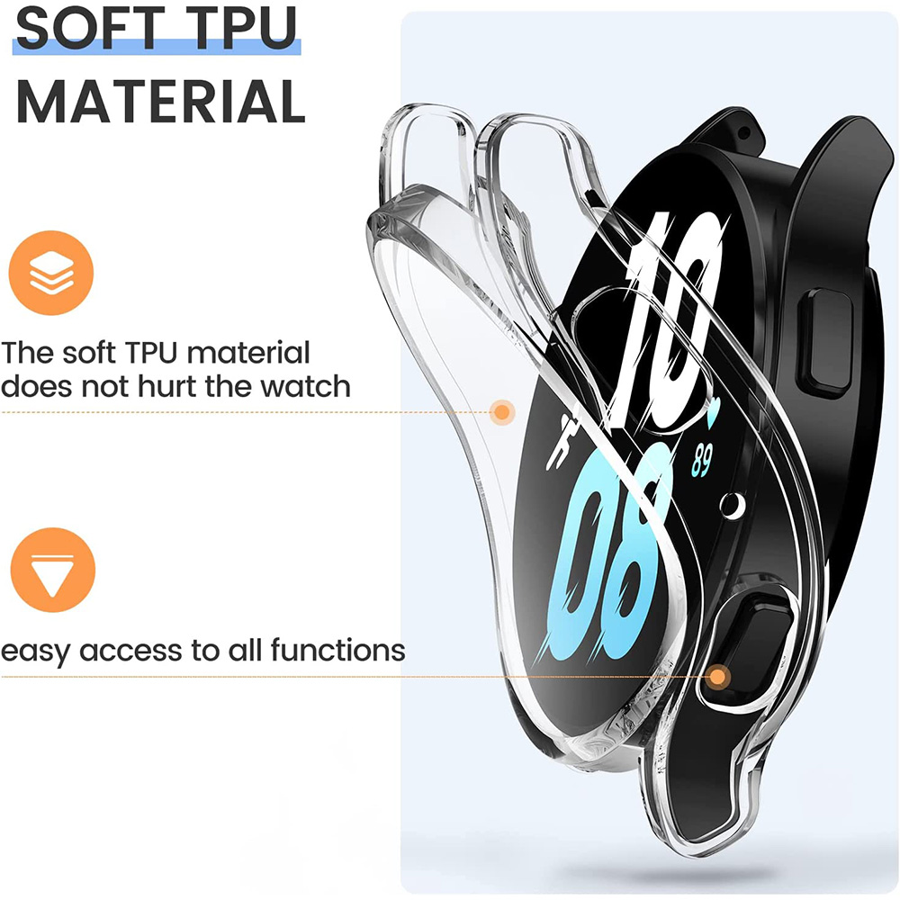 Protector Case For Samsung Gal - Accessories For Galaxy Watch 5 avis et prix