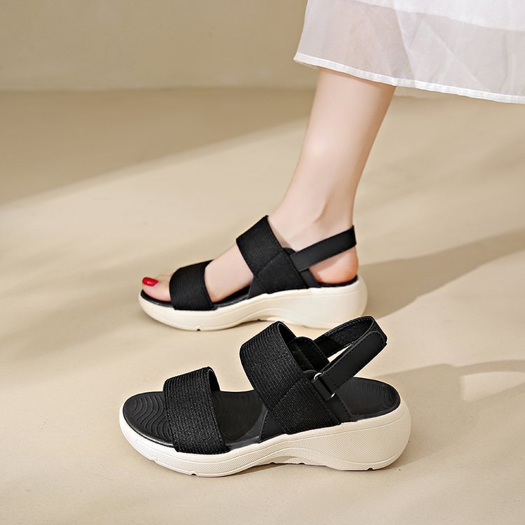 Women's Platform Sport Sandals - Sport Loop Strap avis et prix