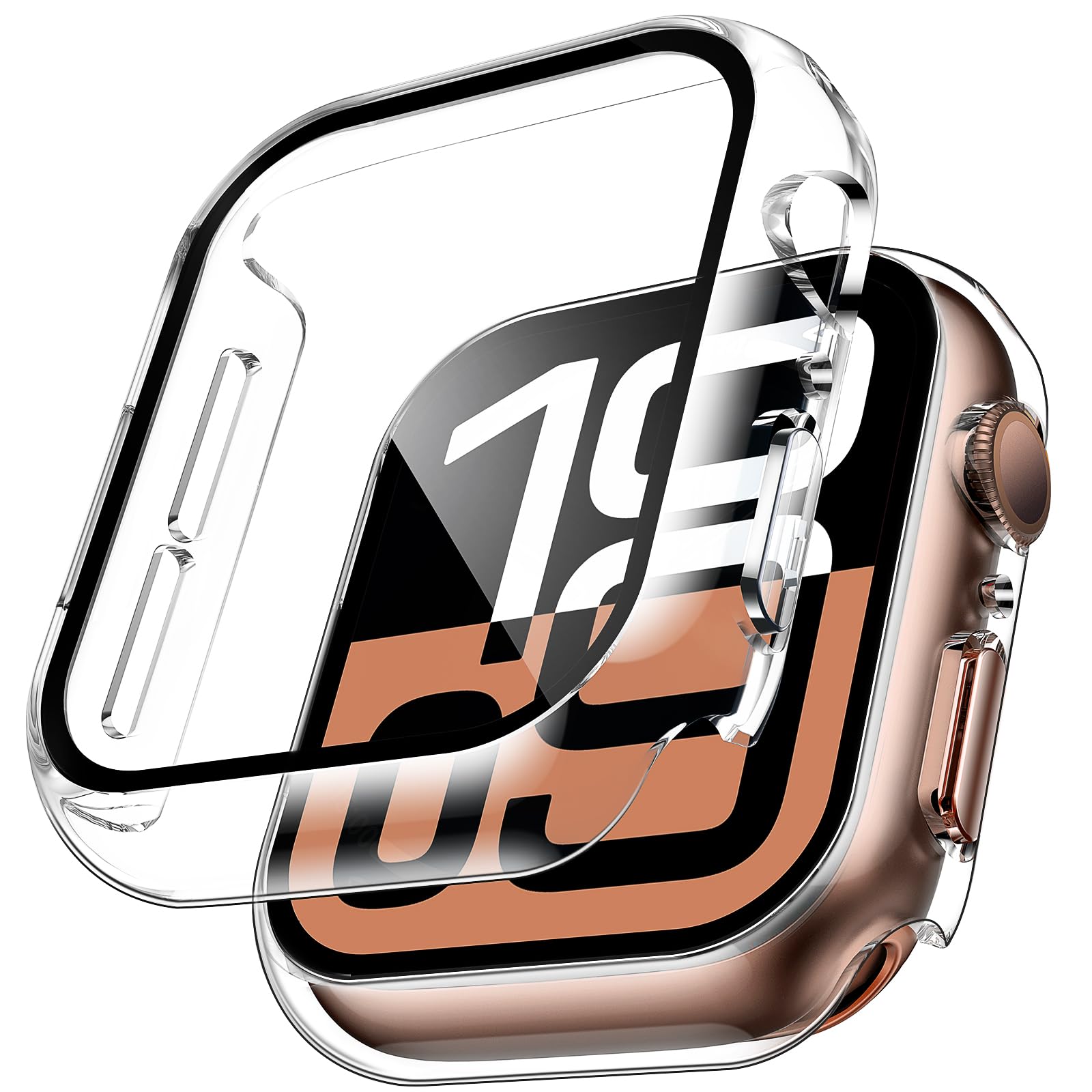 2pcs Tempered Glass Case For A - Apple Smartwatch Accessories avis et prix