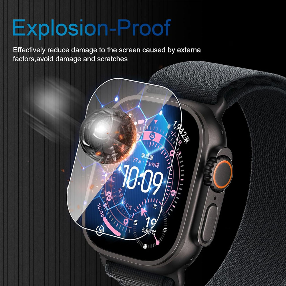 Tempered Glass For Apple Watch - Apple Smartwatch Accessories avis et prix