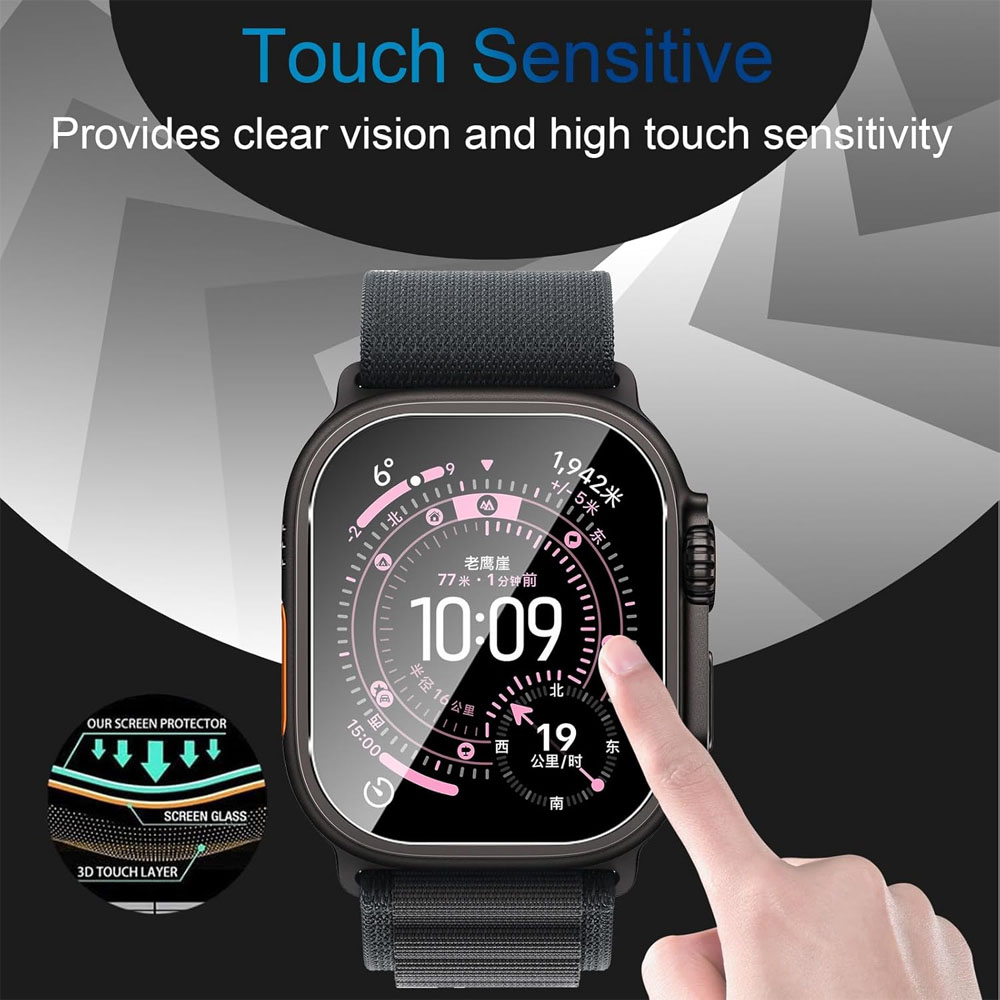 Tempered Glass For Apple Watch - Apple Smartwatch Accessories avis et prix
