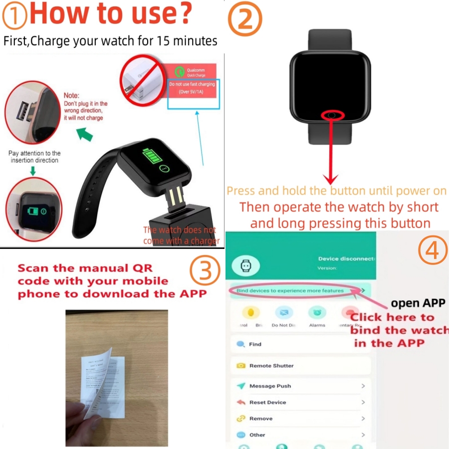 Smart Watch Message Remind Mus - Smartwatch X12 avis et prix