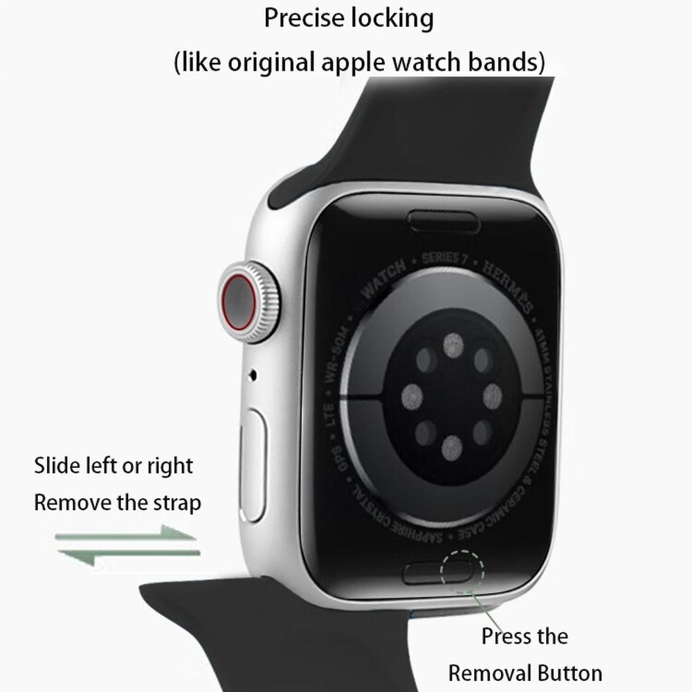 Solo Loop silicone for apple W - Sport Loop Strap avis et prix