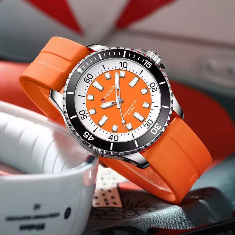 CURREN 8448 Men's Fashion Quar - Smartwatch Guess avis et prix