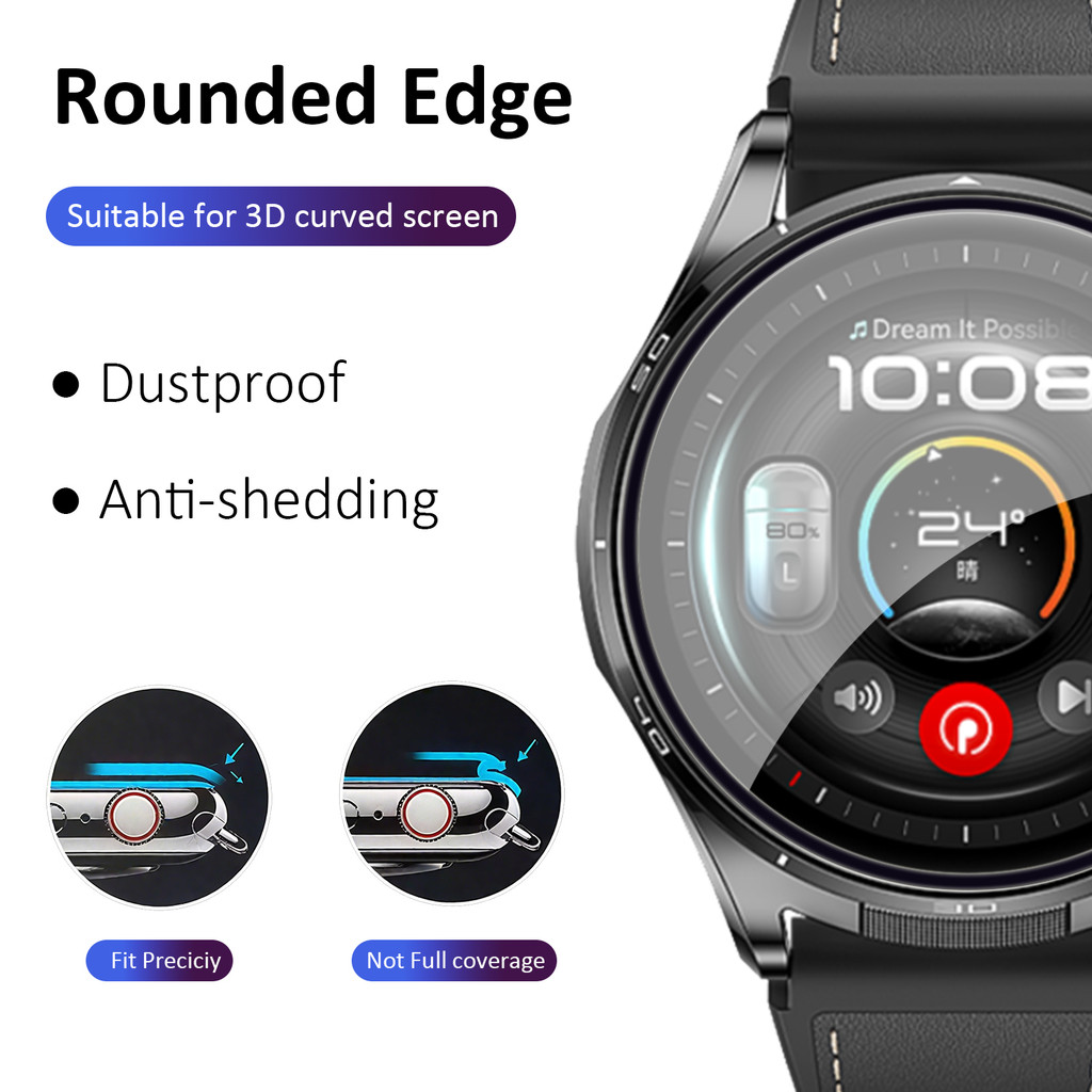 1-5PCS 3D Curved Full Coverage - Watch Face Protector avis et prix