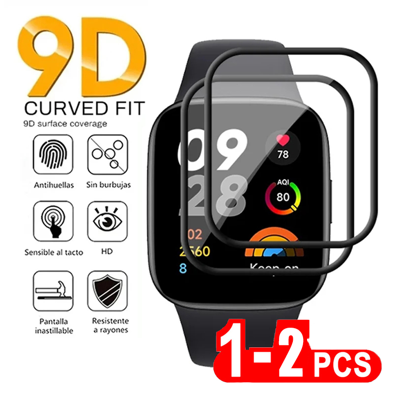 2 Pcs Tempered Glass for Redmi - Smartwatch Icon avis et prix