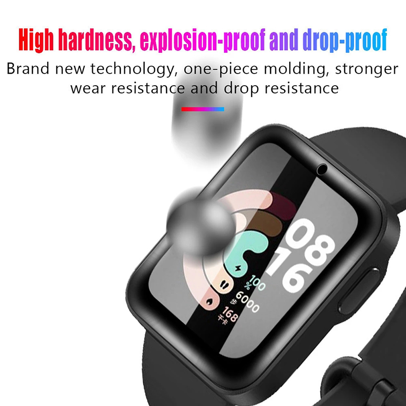 2 Pcs Tempered Glass for Redmi - Smartwatch Icon avis et prix