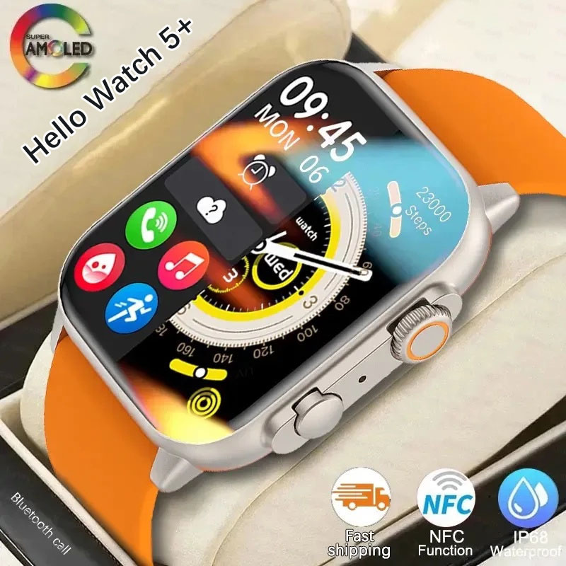 2026 Original Hello Watch 5+ S - Smartwatch Nexus avis et prix