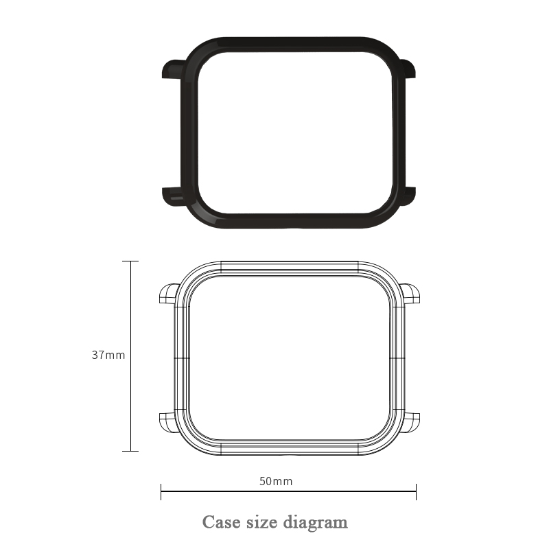 Case Cover for Amazfit Bip Ban - Amazfit Smartwatch Accessories avis et prix