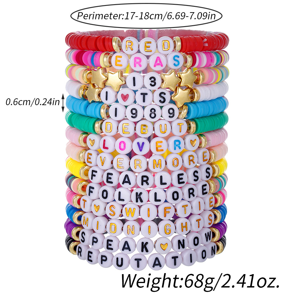 Swiftie Music Collection 11 Ta - Ceramic Link Bracelet avis et prix