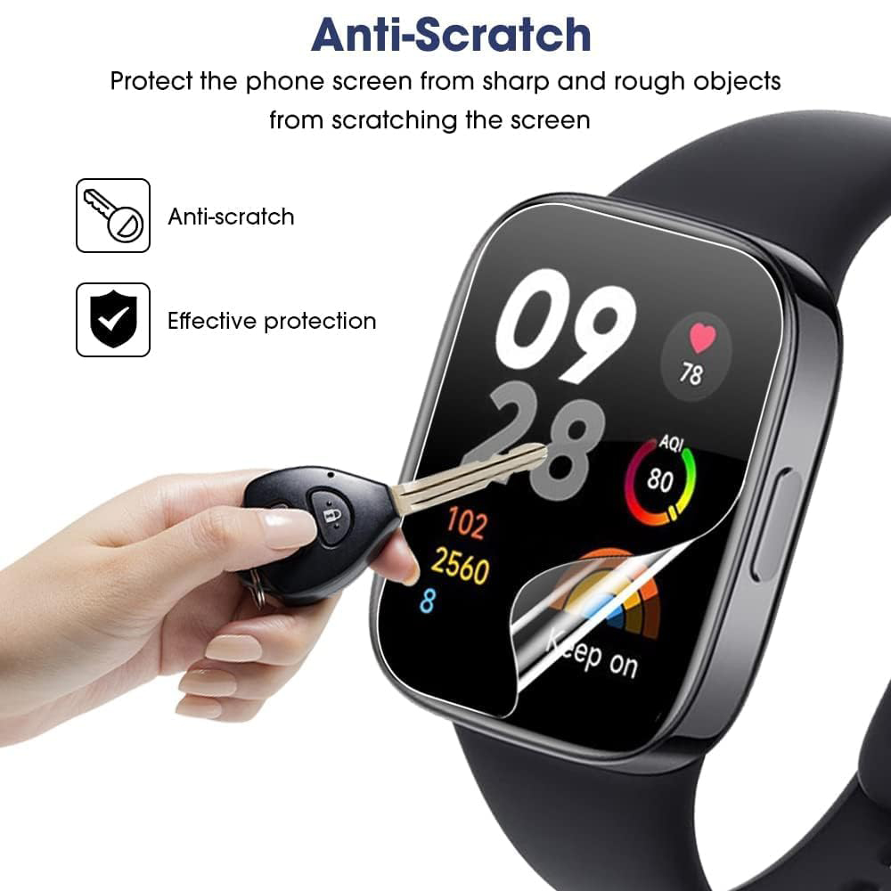 3/6pcs Hydrogel Protective Fil - Watch Face Protector avis et prix