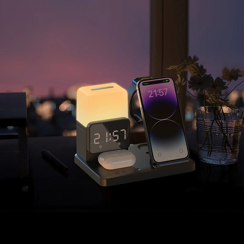 6 in 1 Wireless Charger Stand  - Smartwatch X12 avis et prix