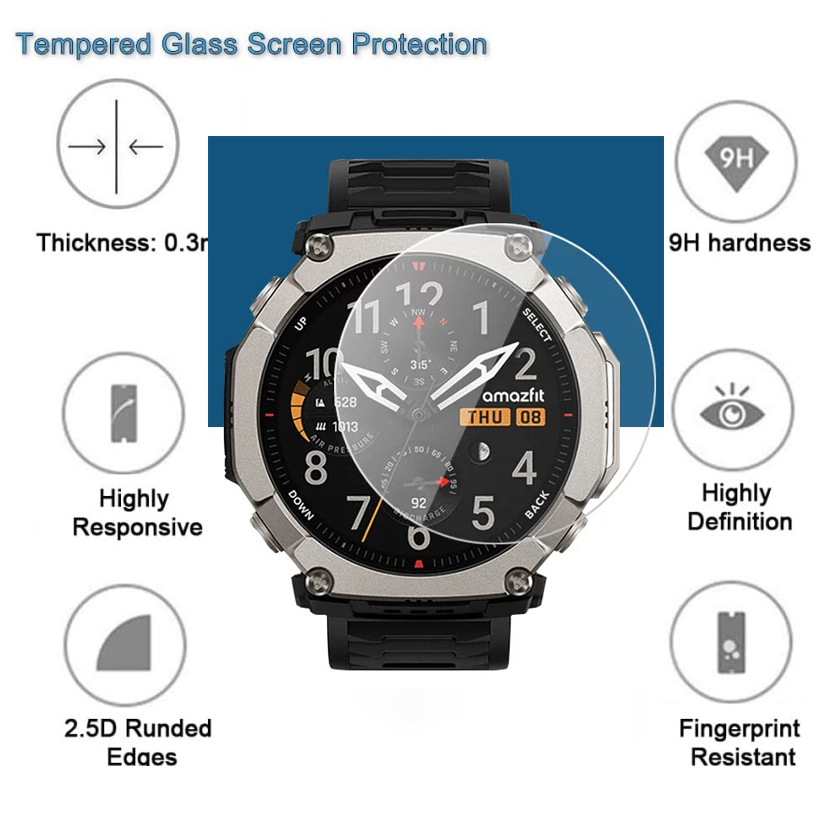 Tempered Glass for Amazfit Ama - Amazfit Smartwatch Accessories avis et prix