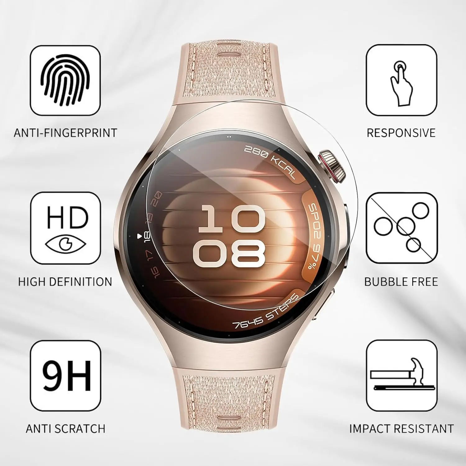 Hydrogel Film For Huawei Watch - Amazfit Smartwatch Accessories avis et prix