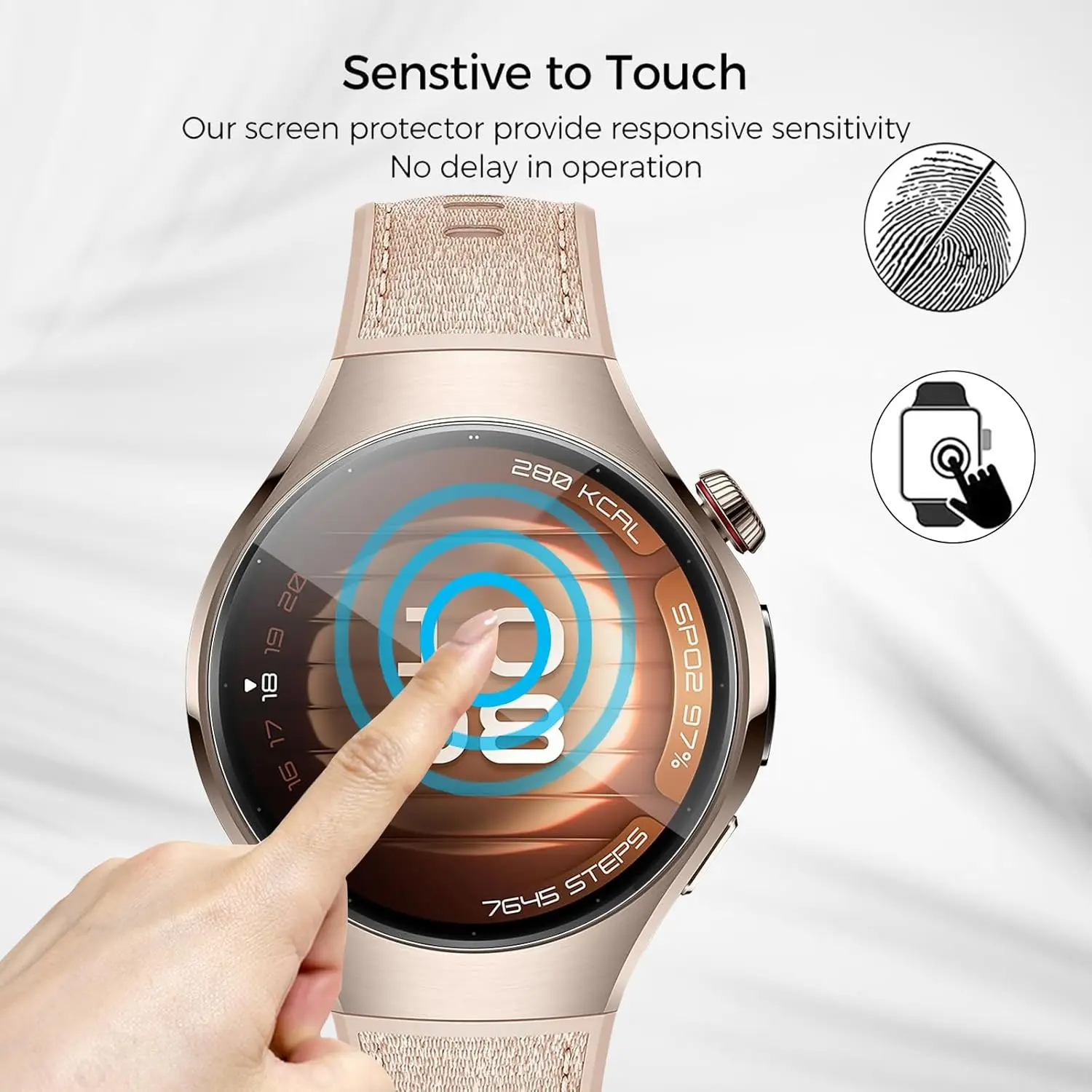 Hydrogel Film For Huawei Watch - Amazfit Smartwatch Accessories avis et prix