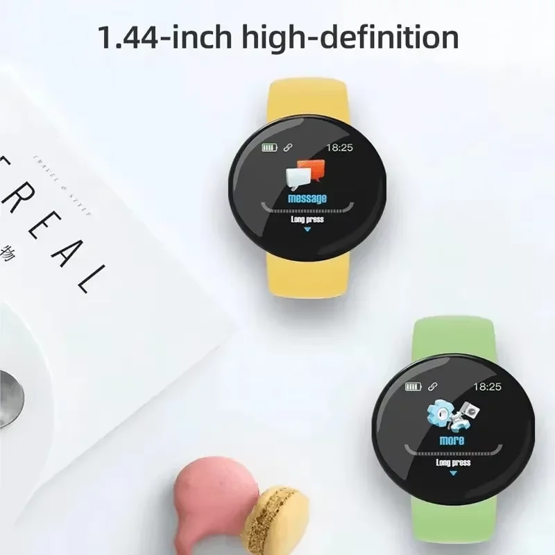 Children D18 Smartwatch Square - Android Smartwatch Accessories avis et prix