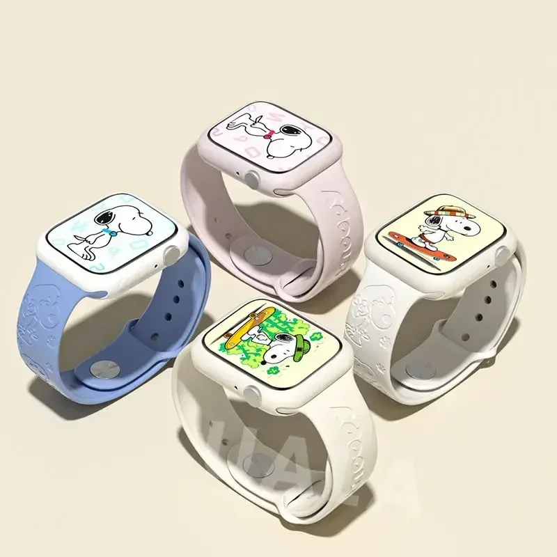 Snoopy iwatch8 watch with appl - Apple Smartwatch Accessories avis et prix