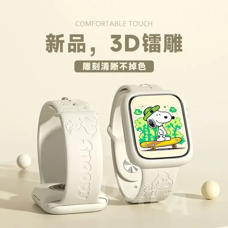 Snoopy iwatch8 watch with appl - Apple Smartwatch Accessories avis et prix