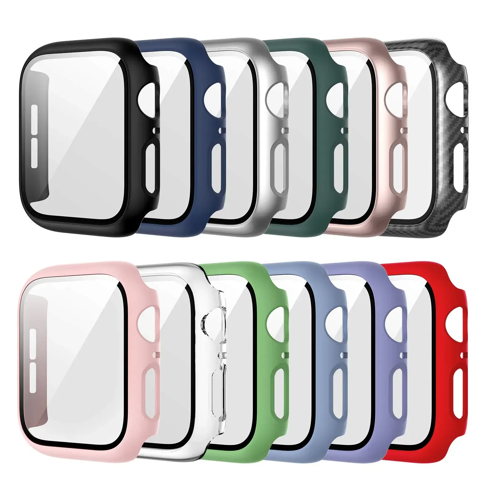 Tempered Glass+cover For Apple - Smartwatch Icon avis et prix