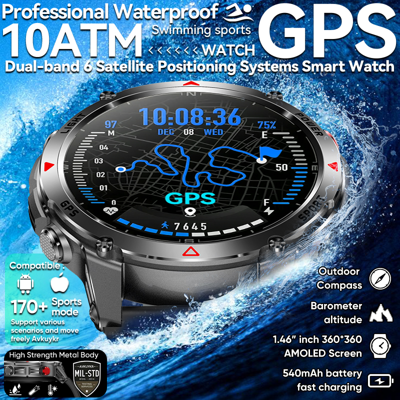 T-Rex 3 Pro Military Grade AGP - Android Smartwatch Accessories avis et prix