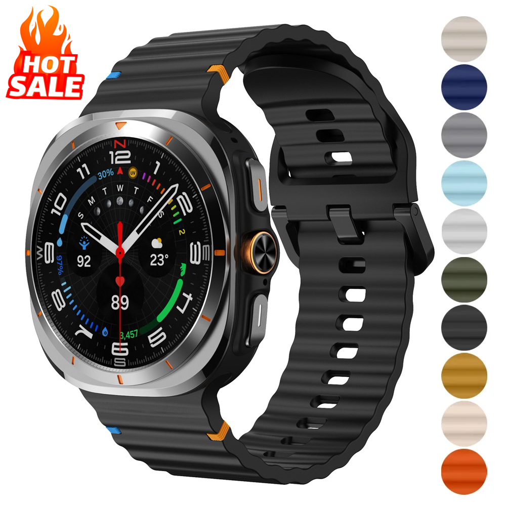 Silicone Strap For Samsung Gal - Samsung Smartwatch Ultra Accessories avis et prix
