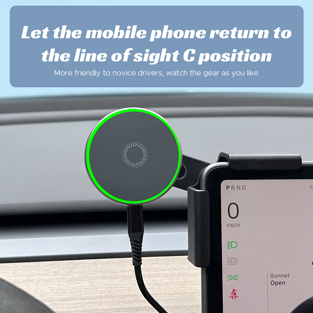 Car Phone Mount Holder 15W Mag - Magnetic Charging Stand avis et prix