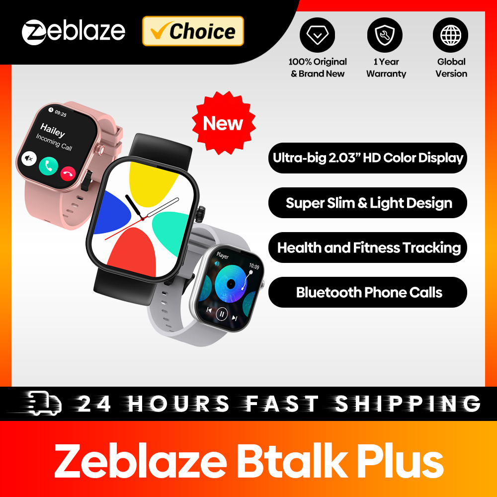 New Zeblaze Btalk Plus Voice C - Smartwatch X12 avis et prix