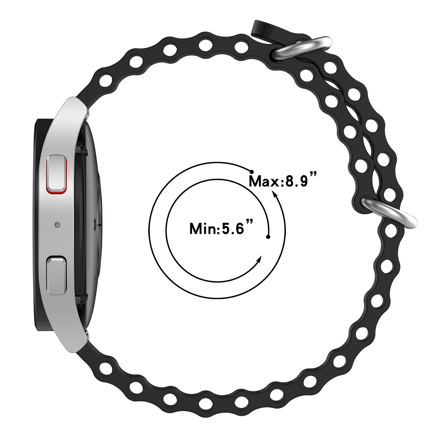 22mm Ocean Strap For OnePlus W - Smartwatch X2 avis et prix