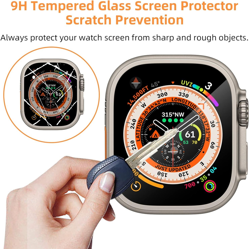 Tempered Glass For Apple Watch - Watch Face Protector avis et prix