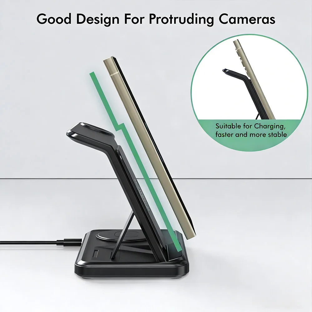 3 IN 1 Wireless Charger Statio - Wireless Charger Watch avis et prix