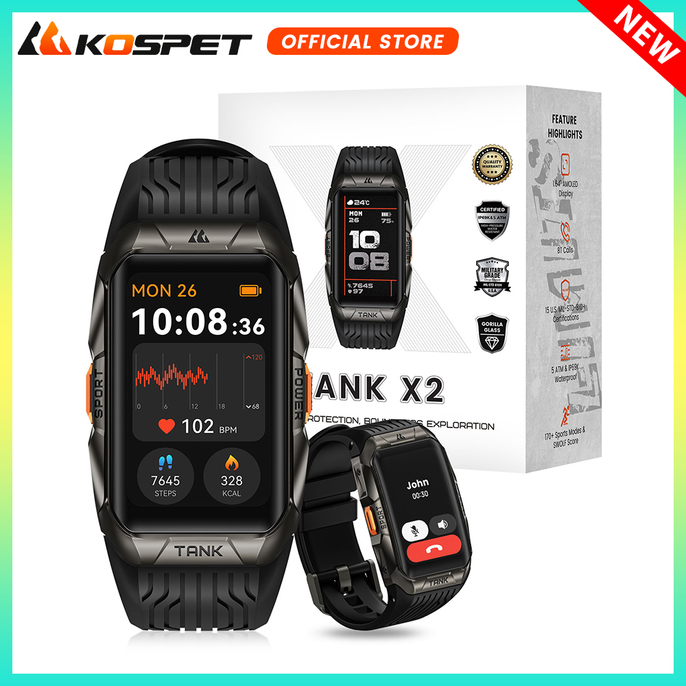 KOSPET TANK X2 Smart Watch For - Smartwatch X2 avis et prix