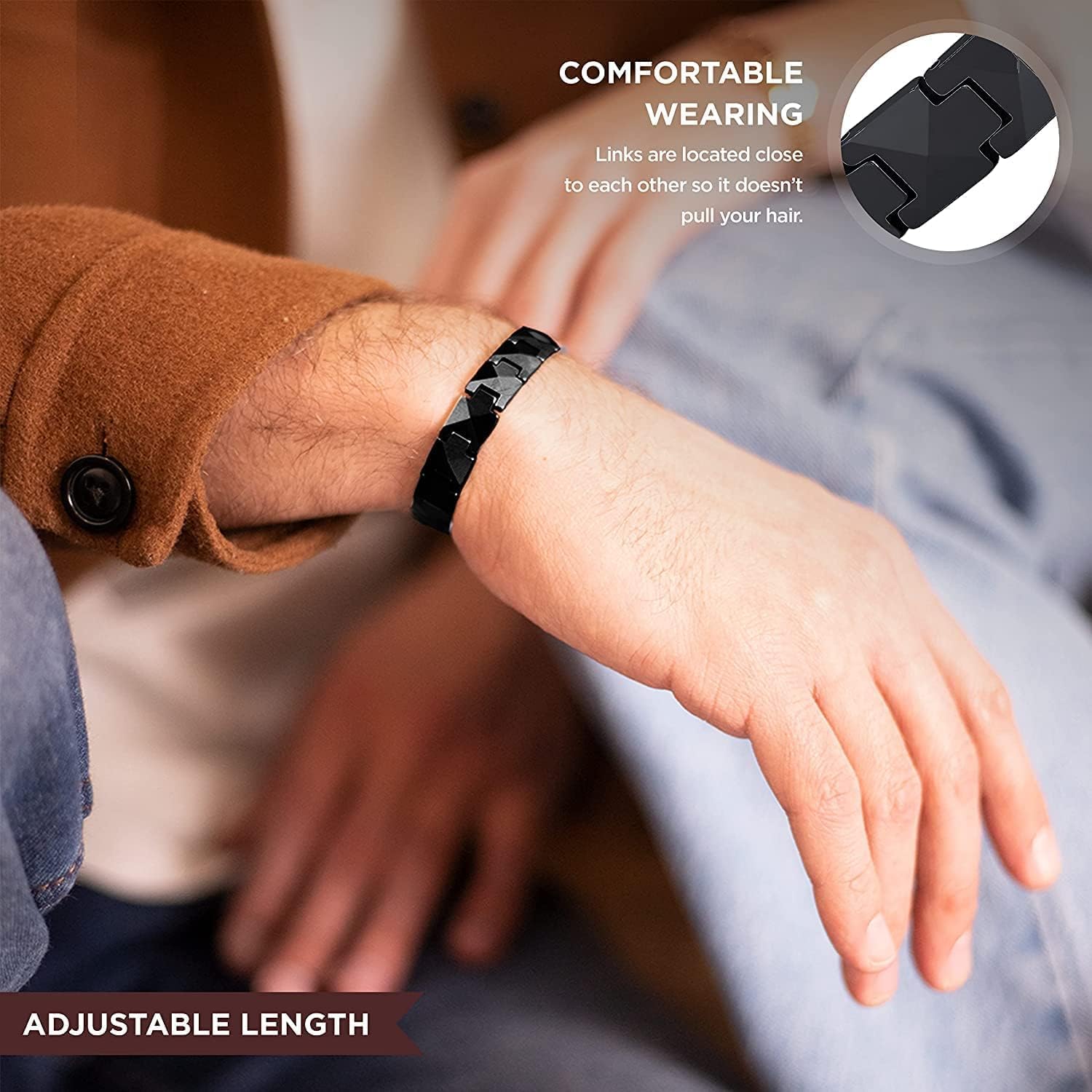 ARADOO Premium Ceramic Bracele - Ceramic Link Bracelet avis et prix