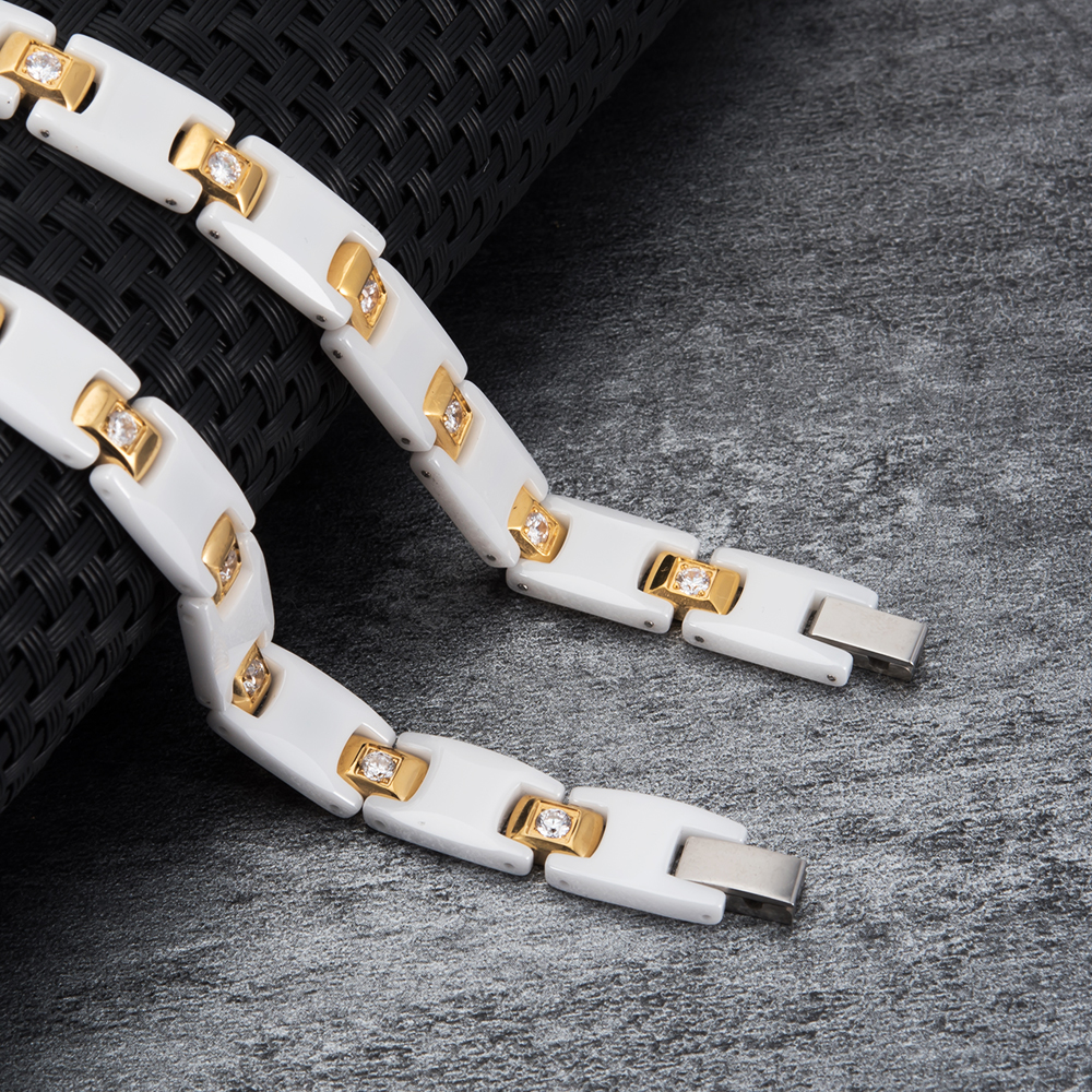 Vinterly Women Ceramic Bracele - Ceramic Link Bracelet avis et prix
