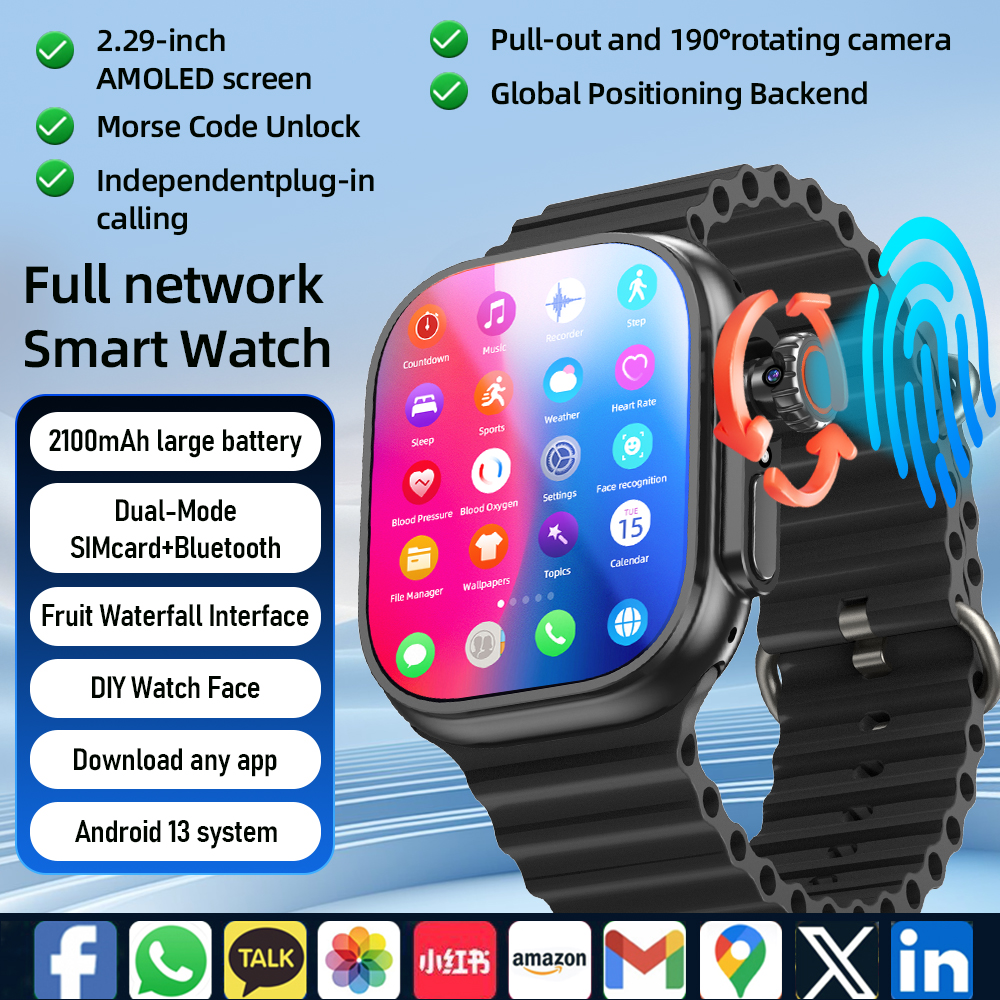 DW200 Smartwatch Men WIFI Touc - Smartwatch Nexus avis et prix